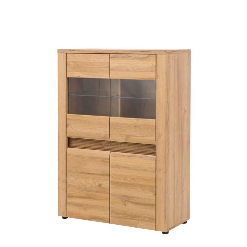 Kumode ar stiklu SANDY S4